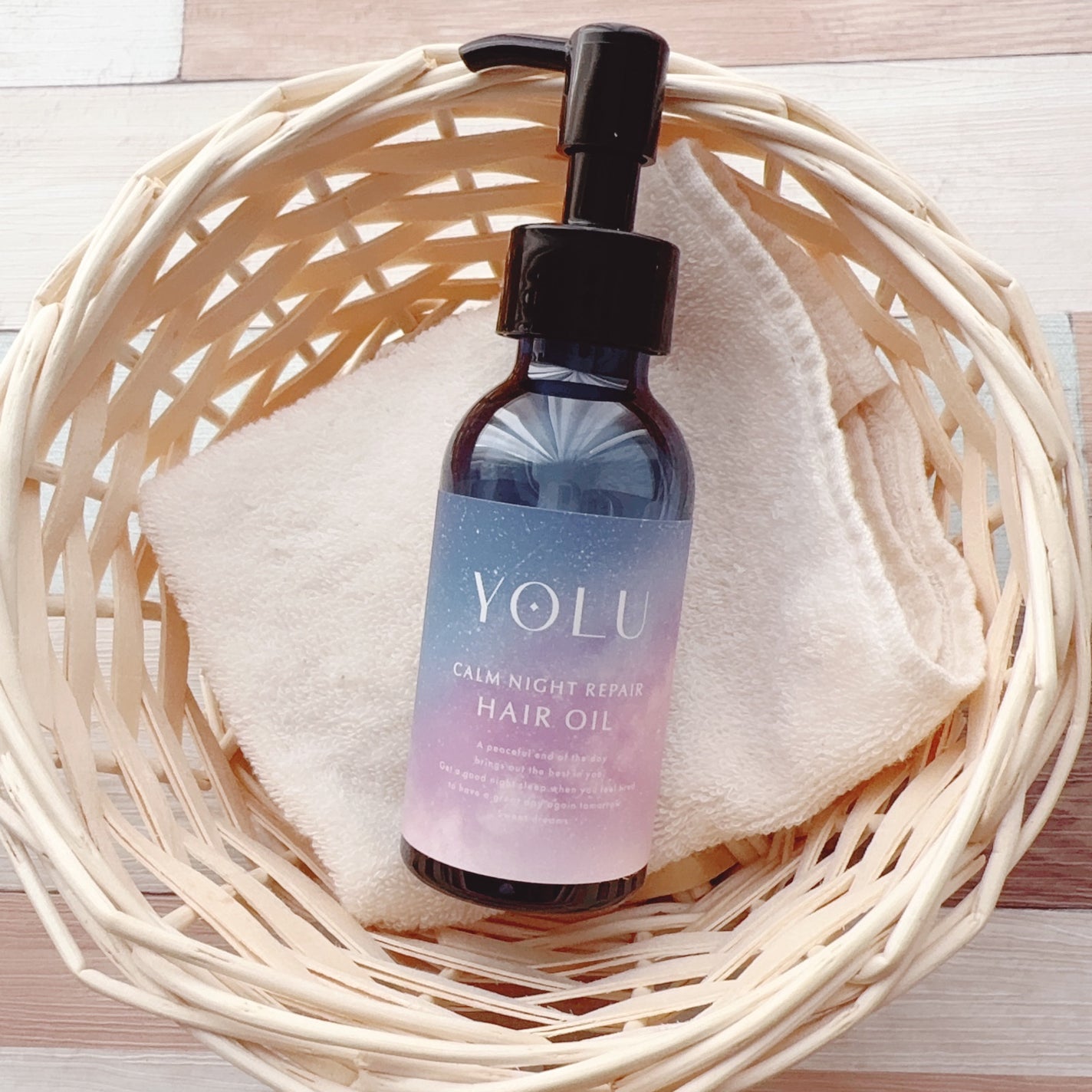 ヨル カームナイトリペアヘアオイル/YOLU/ヘアオイルを使ったクチコミ(1枚目)