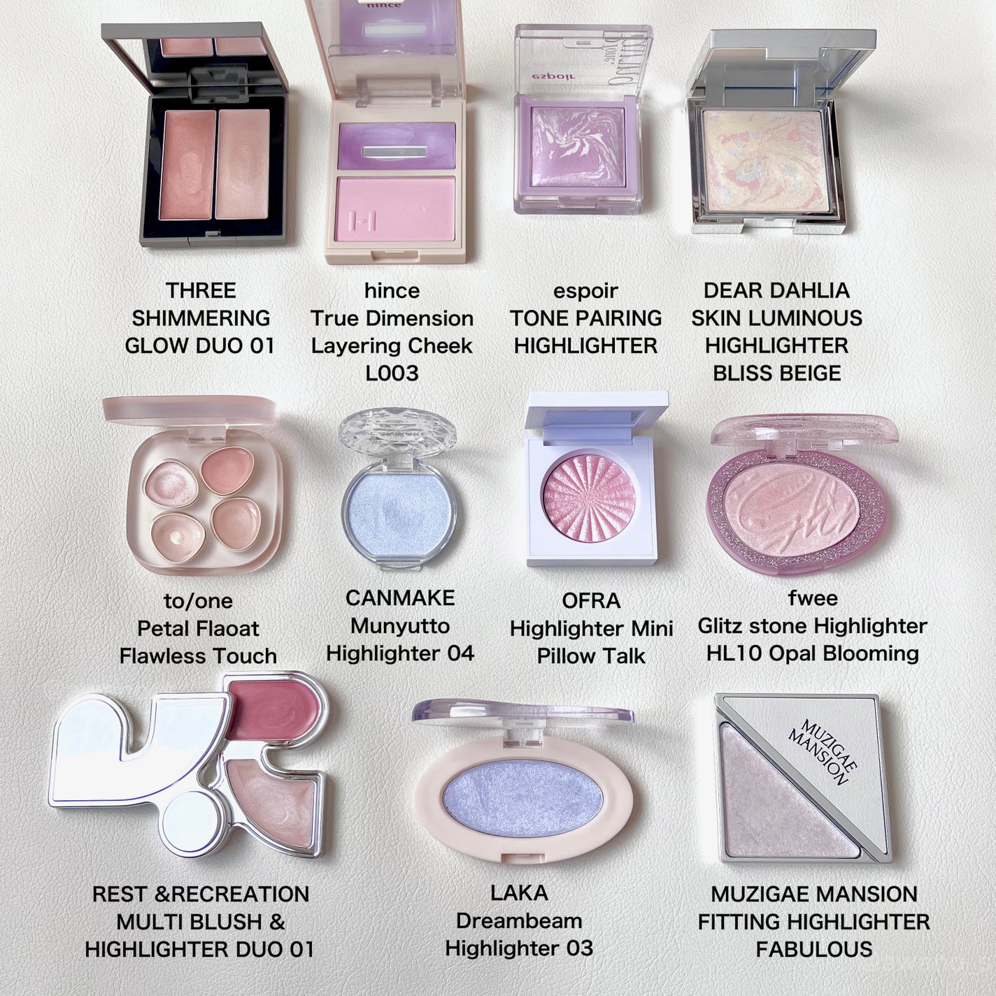 THREE シマリング グロー デュオ/THREE/クリームハイライトを使ったクチコミ(1枚目)