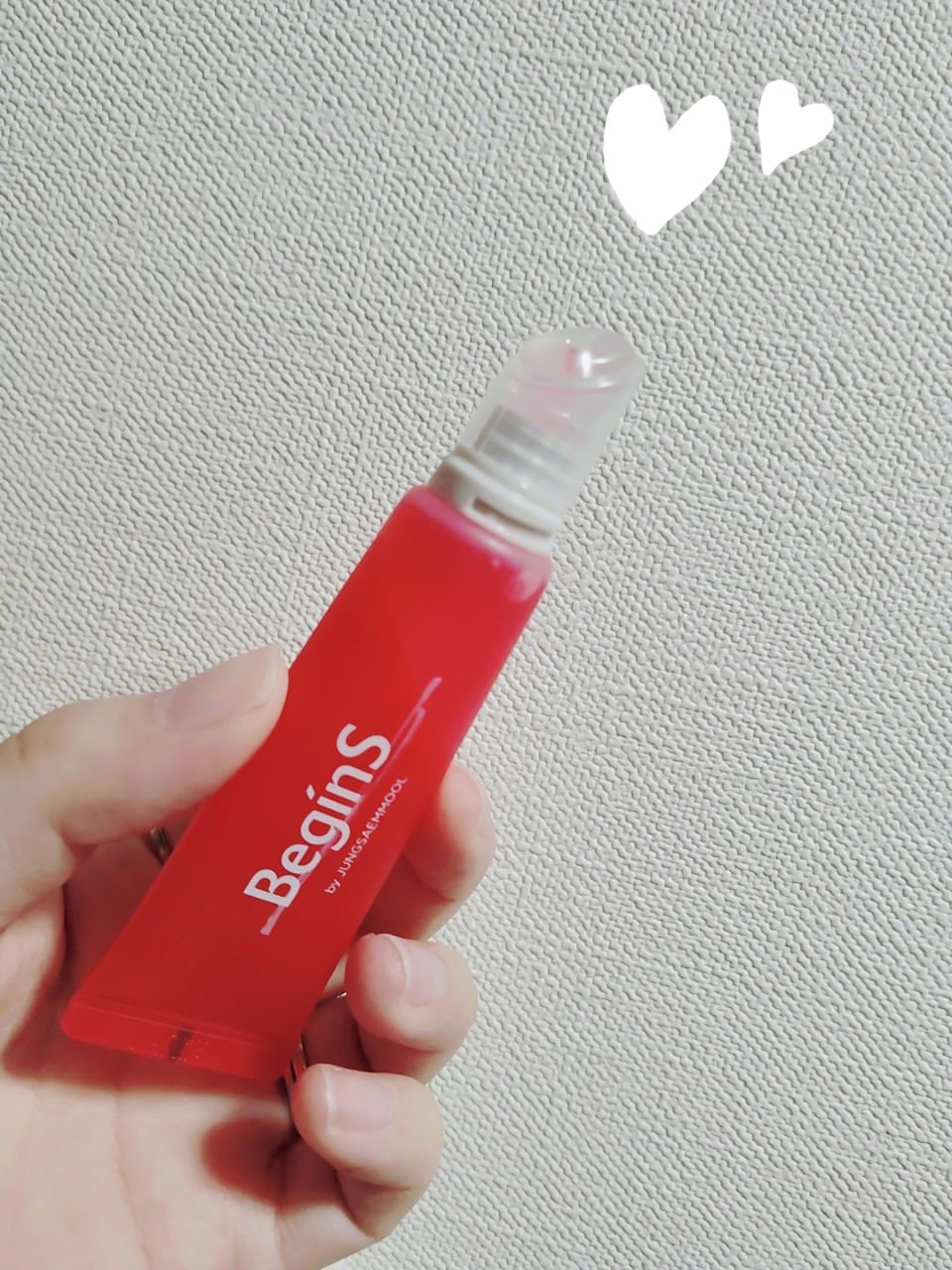 Lip Care Color Oil/BeginS by JUNGSAEMMOOL/リップオイルを使ったクチコミ（1枚目）