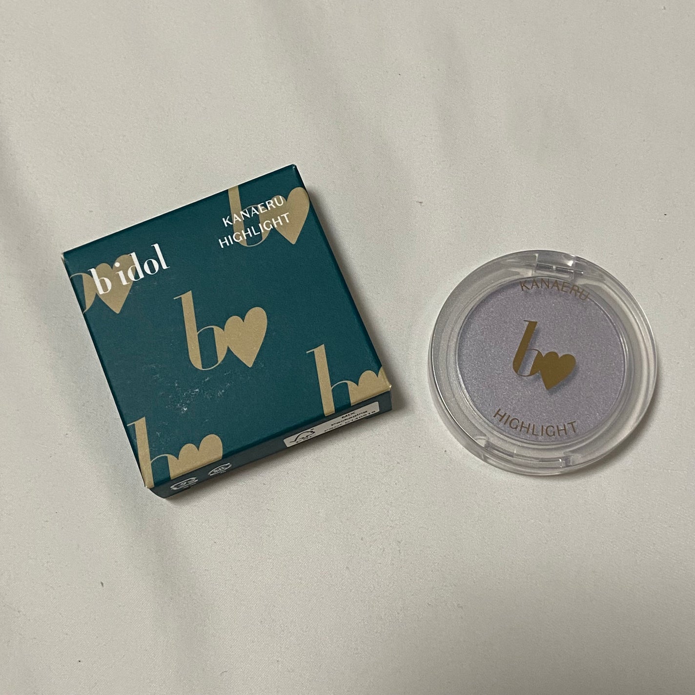 叶えるハイライト/b idol/パウダーハイライトを使ったクチコミ(2枚目)