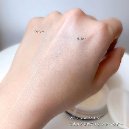 ミネラルUVプロテクトパウダー/レイチェル ワイン/ルースパウダーを使ったクチコミ(4枚目)