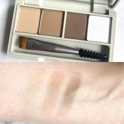 魔法のアイブロウパウダー 01 ベーシックブラウン/b idol/パウダーアイブロウを使ったクチコミ(2枚目)