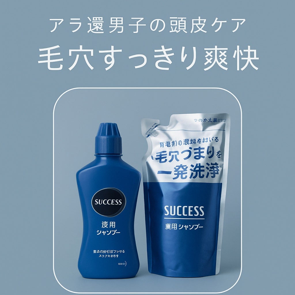 薬用シャンプー/サクセス/市販シャンプーを使ったクチコミ(1枚目)