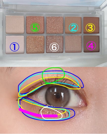 Disney リアルプリンセスコスメコレクション アイシャドウパレット ベル/SHOBIDO/アイシャドウパレットの画像