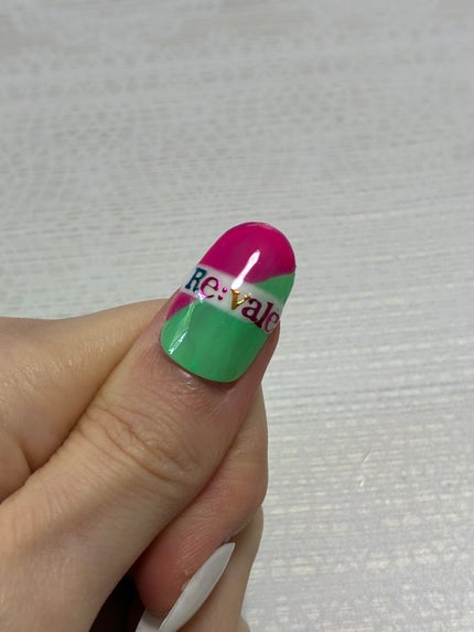 ジェルネイル(ライト対応)/セリア/ジェルネイルを使ったクチコミ(3枚目)