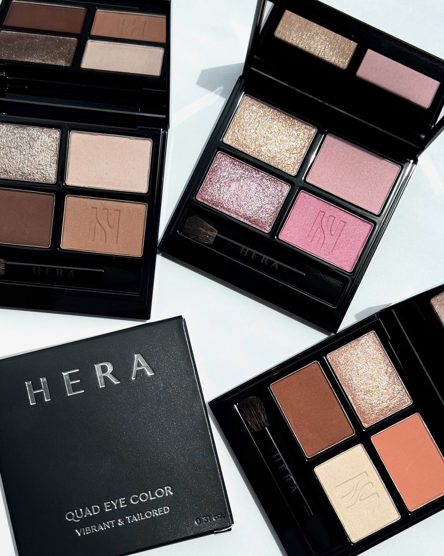 クァッドアイカラー N/HERA/アイシャドウパレットを使ったクチコミ（1枚目）