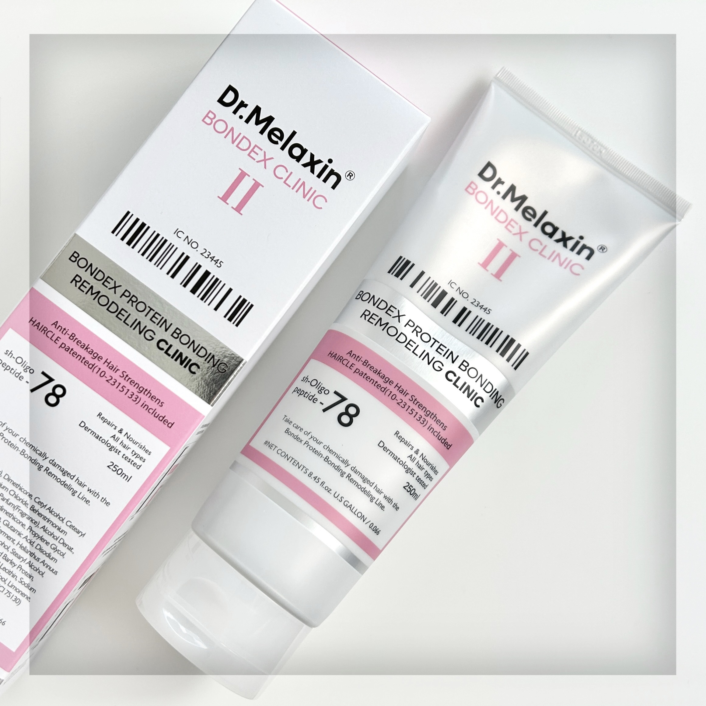 ボンデックス タンパク質結合リモデリングトリートメント/Dr.Melaxin/洗い流すヘアトリートメントを使ったクチコミ（1枚目）