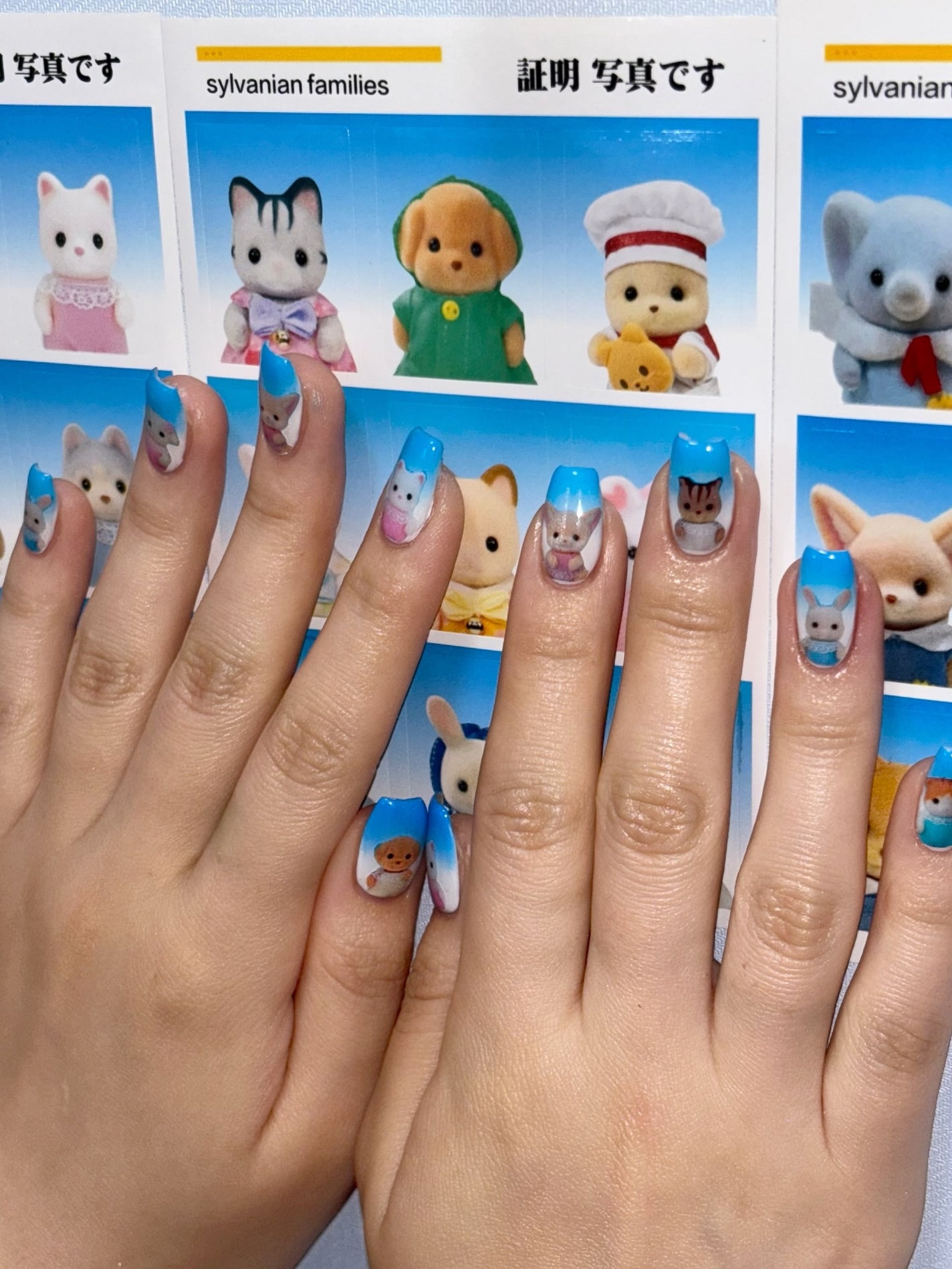 横浜ネイリスト on LIPS 「証明写真ネイル📸お客様と前回証明写真ネイルやりたいねー..」(4枚目)