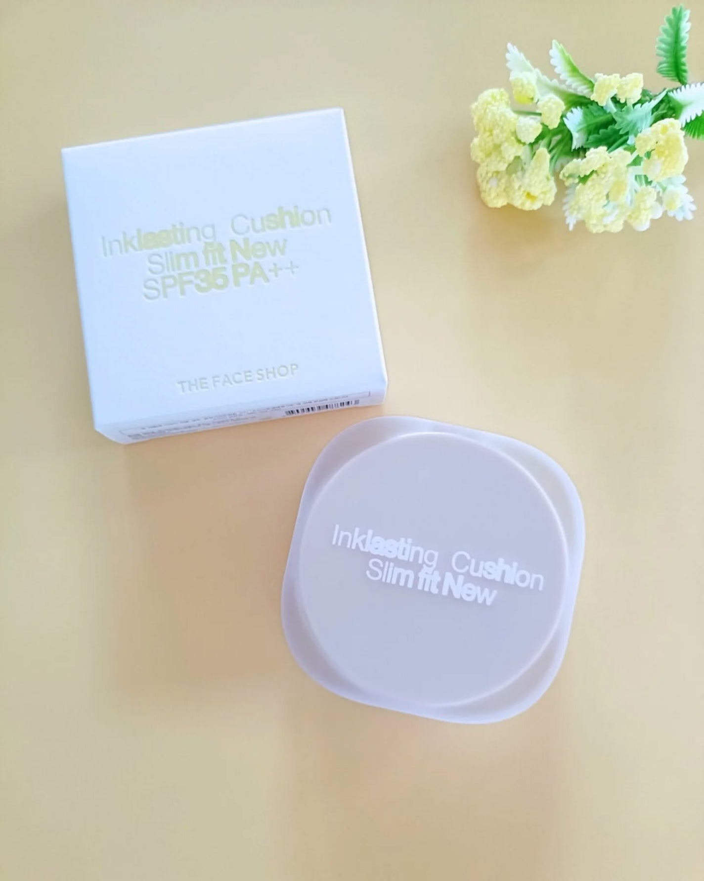 インクラスティングクッションファンデーション/THE FACE SHOP/クッションファンデーションを使ったクチコミ(5枚目)