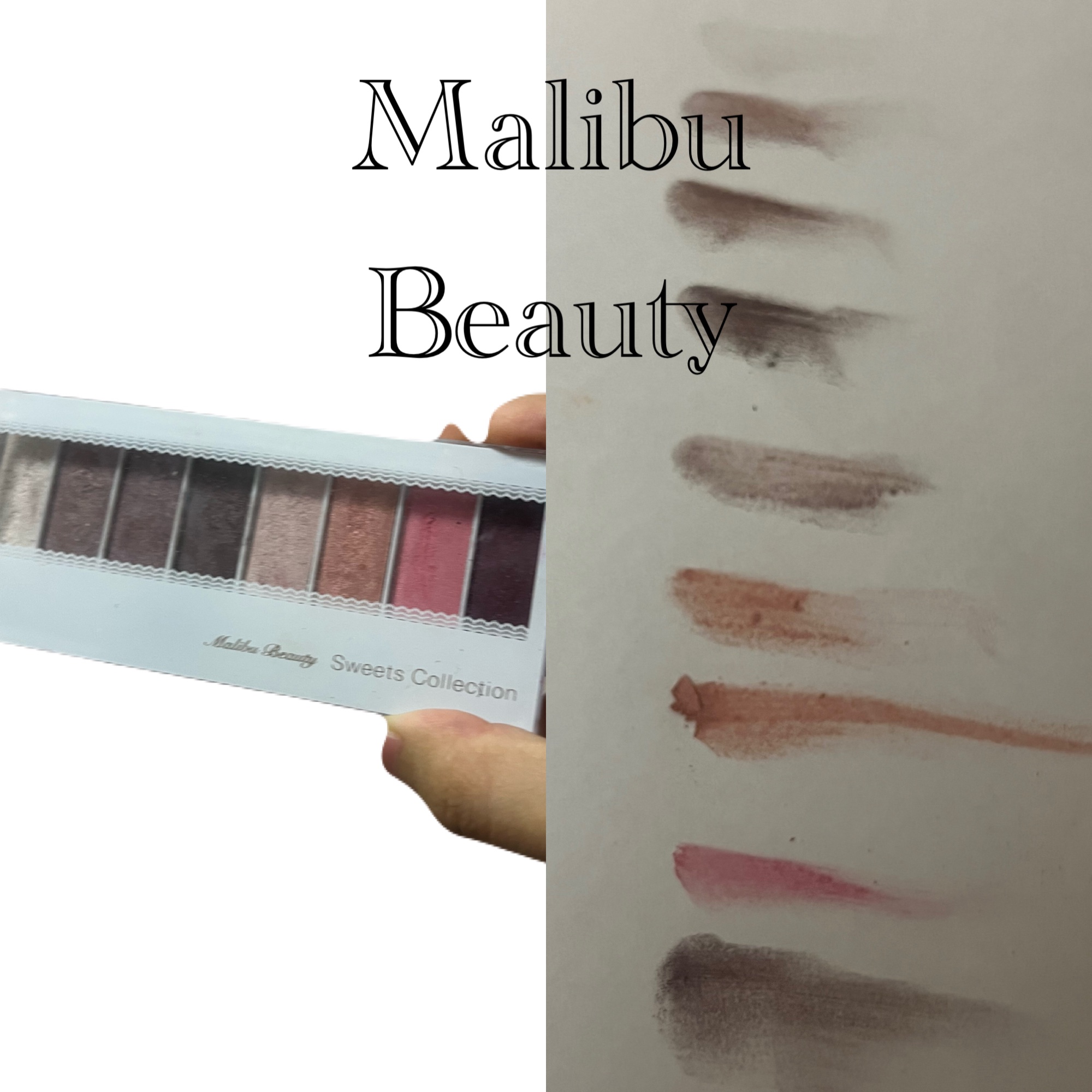 スイーツコレクション MBSC-03 イチゴミルフィーユ/マリブビューティー/アイシャドウパレットを使ったクチコミ（1枚目）