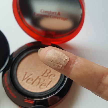 ビーベルベット カバークッション/espoir/クッションファンデーションを使ったクチコミ(3枚目)