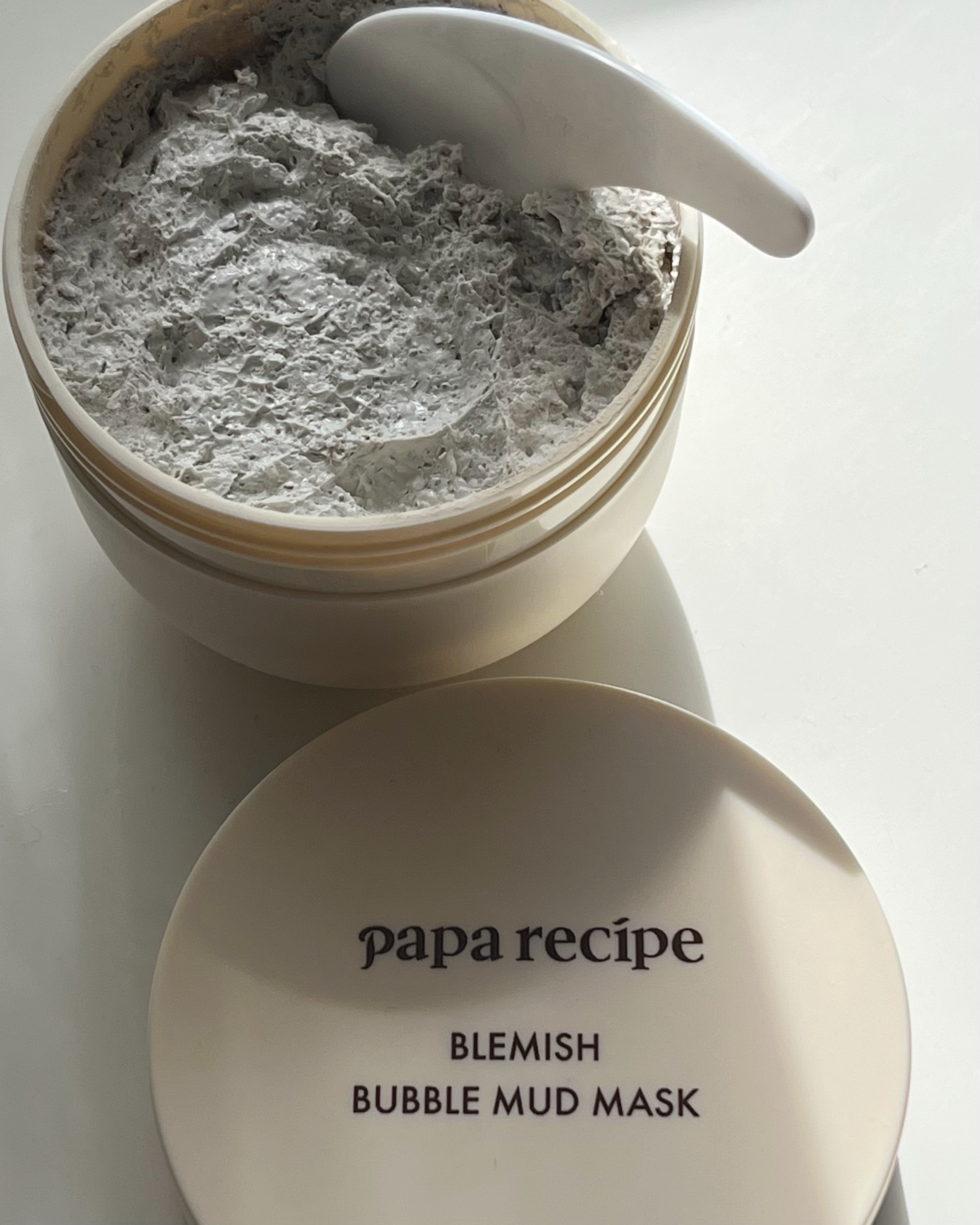 ブレミッシュバブルマッドマスク/PAPA RECIPE/スクラブ・ゴマージュを使ったクチコミ（2枚目）