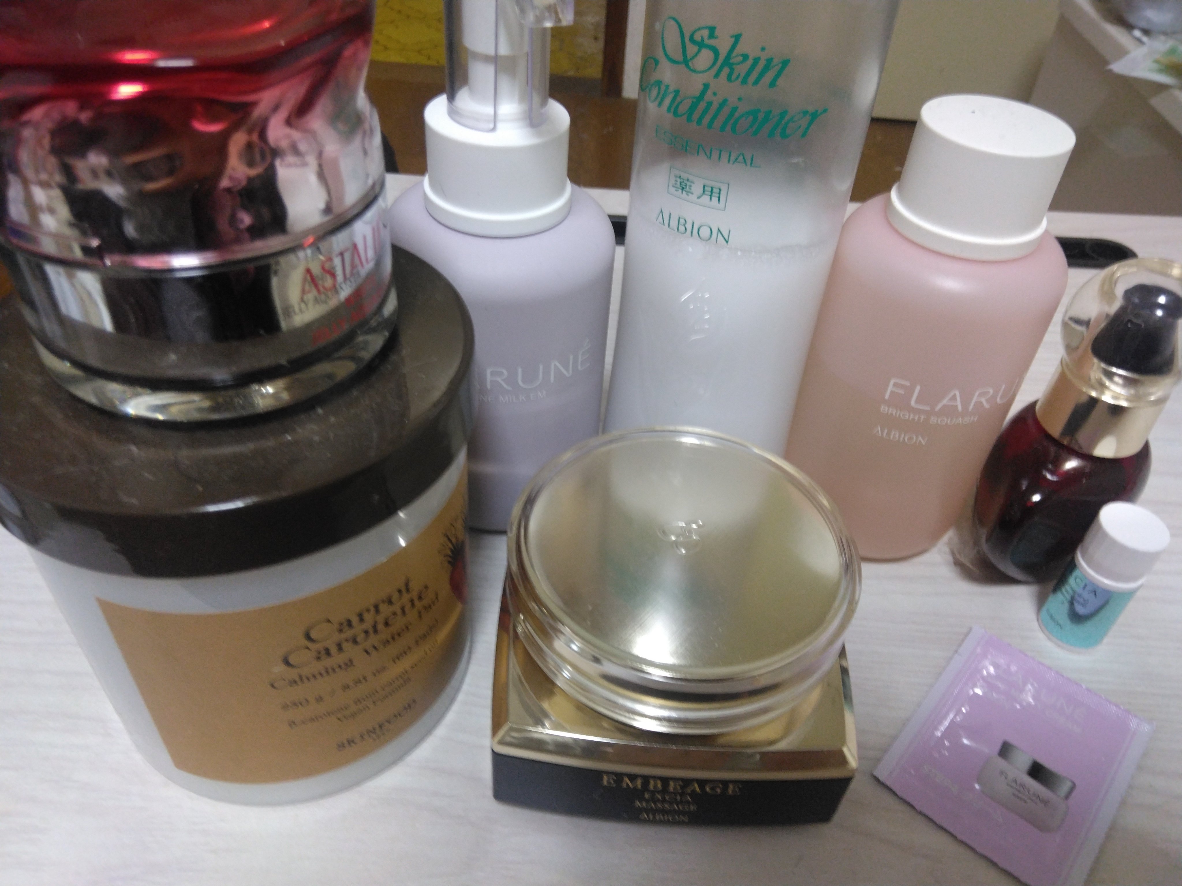 エクシア アンベアージュ マッサージ/ALBION/洗い流すパック・マスクを使ったクチコミ（1枚目）