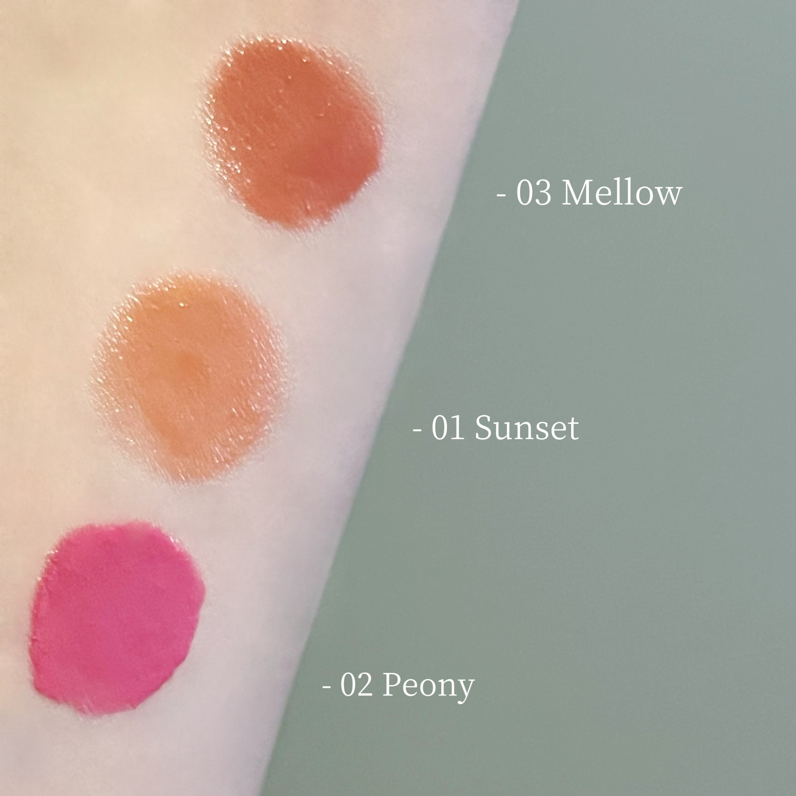 Arti Spread Color Balm/SON&PARK/リップグロスを使ったクチコミ（3枚目）