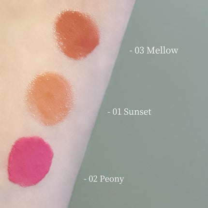 Arti Spread Color Balm/SON&PARK/リップグロスを使ったクチコミ(3枚目)
