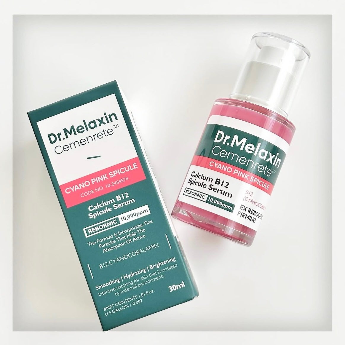 セメンリトシアノ ピンクスピキュールセラム/Dr.Melaxin/美容液を使ったクチコミ(2枚目)