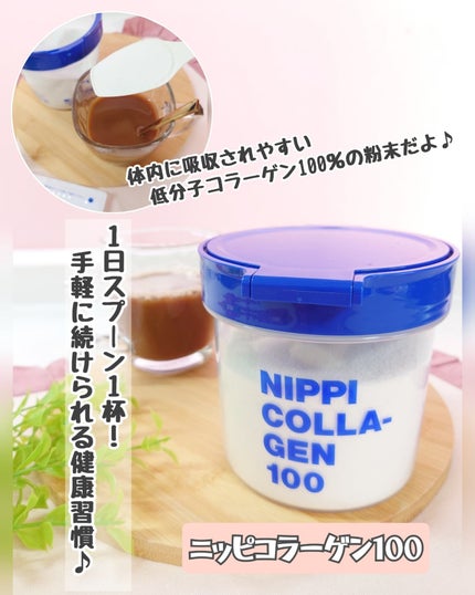 ニッピ コラーゲン100/ニッピコラーゲン化粧品/健康サプリメントを使ったクチコミ(1枚目)