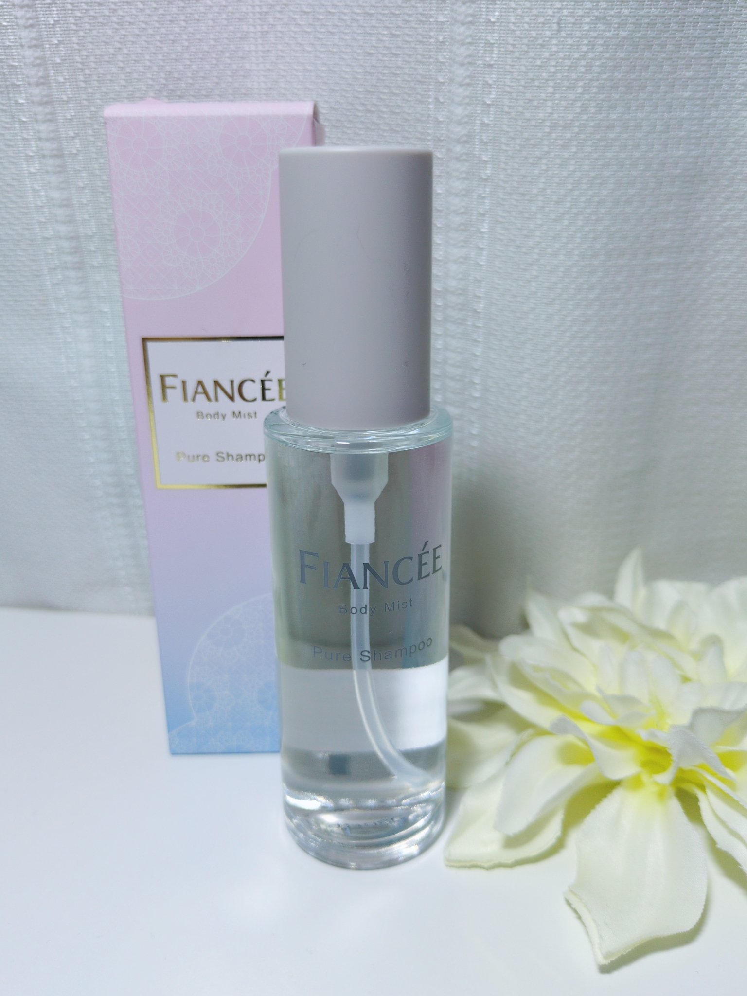 ボディミスト ピュアシャンプーの香り【パッケージリニューアル】/フィアンセ/香水(レディース)を使ったクチコミ（1枚目）