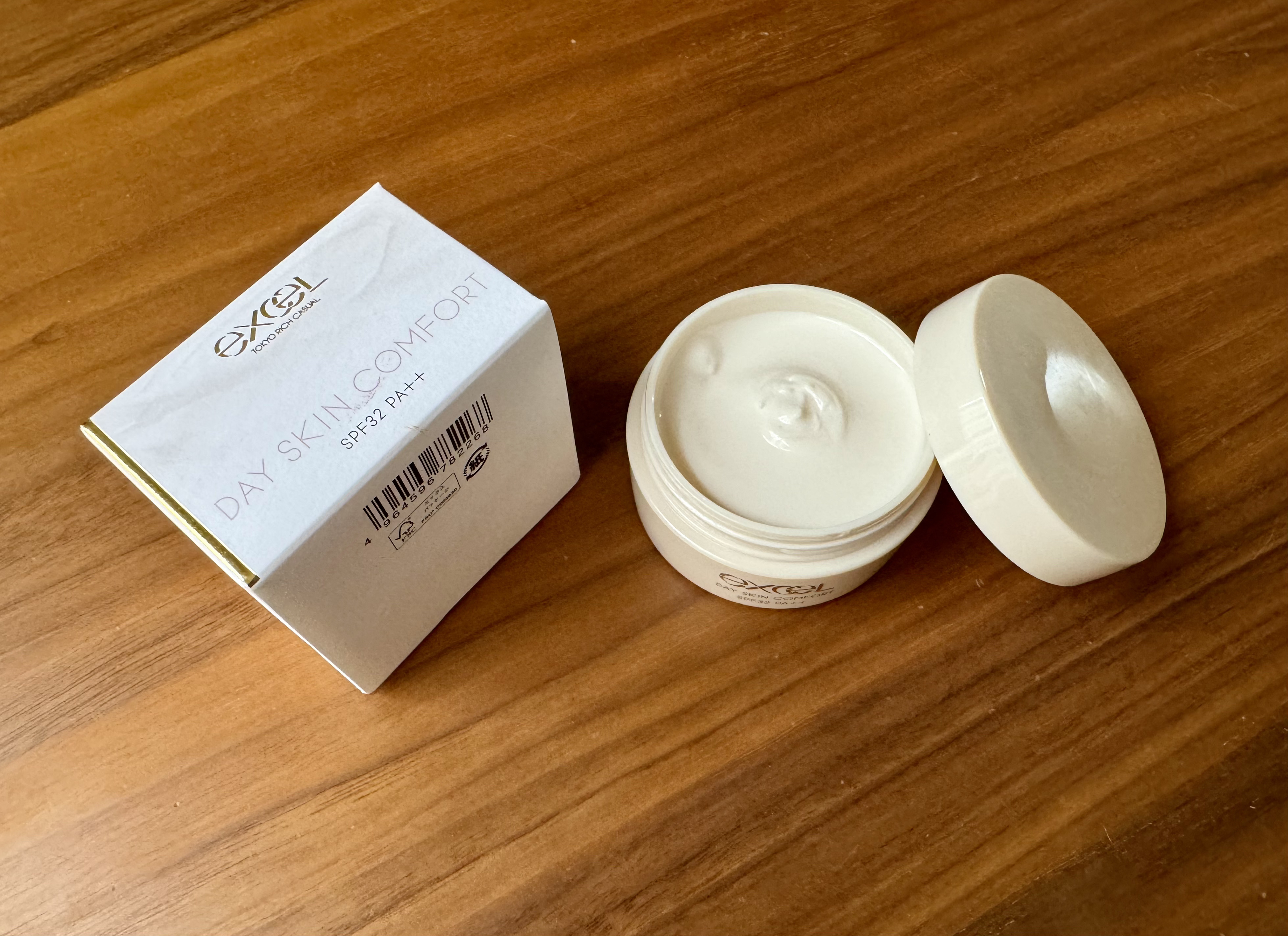 デイスキンコンフォート/excel/フェイスクリームを使ったクチコミ（1枚目）