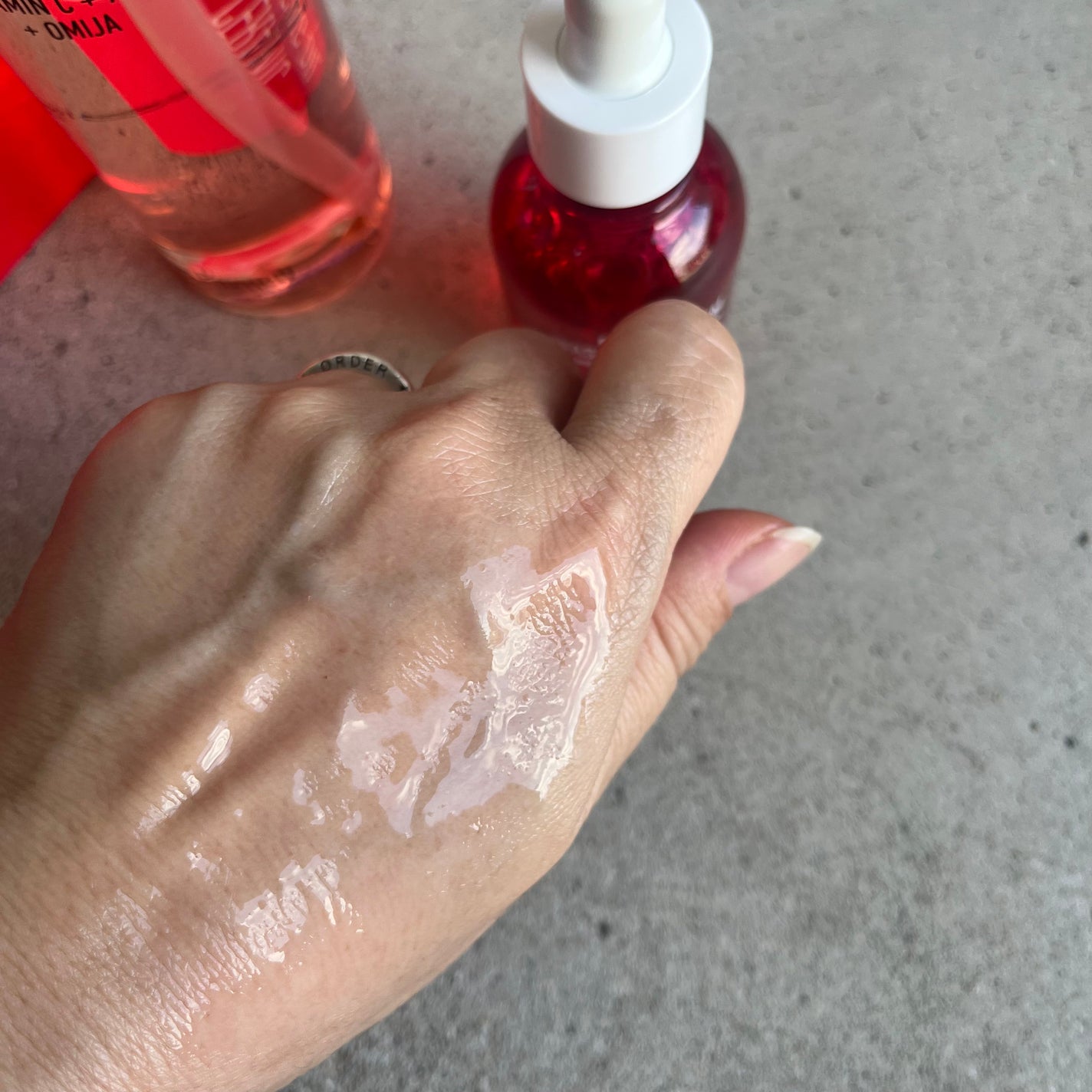 AHA 9.12 オミジャ 陶器肌 ウォッシュオフ セラム/parnell/美容液を使ったクチコミ(4枚目)