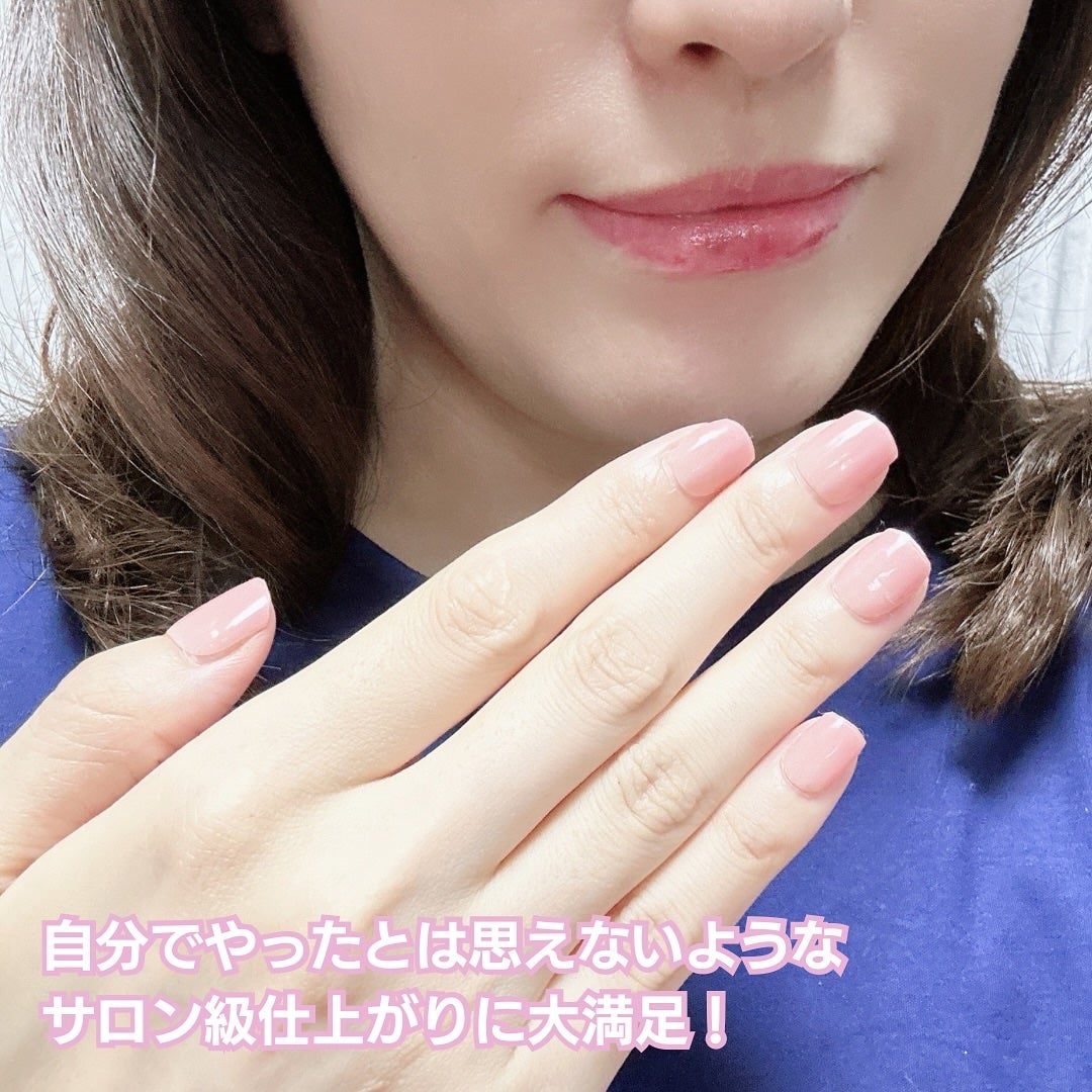 セミキュアジェルネイル(ハンド)/ohora/ネイルシールを使ったクチコミ(6枚目)