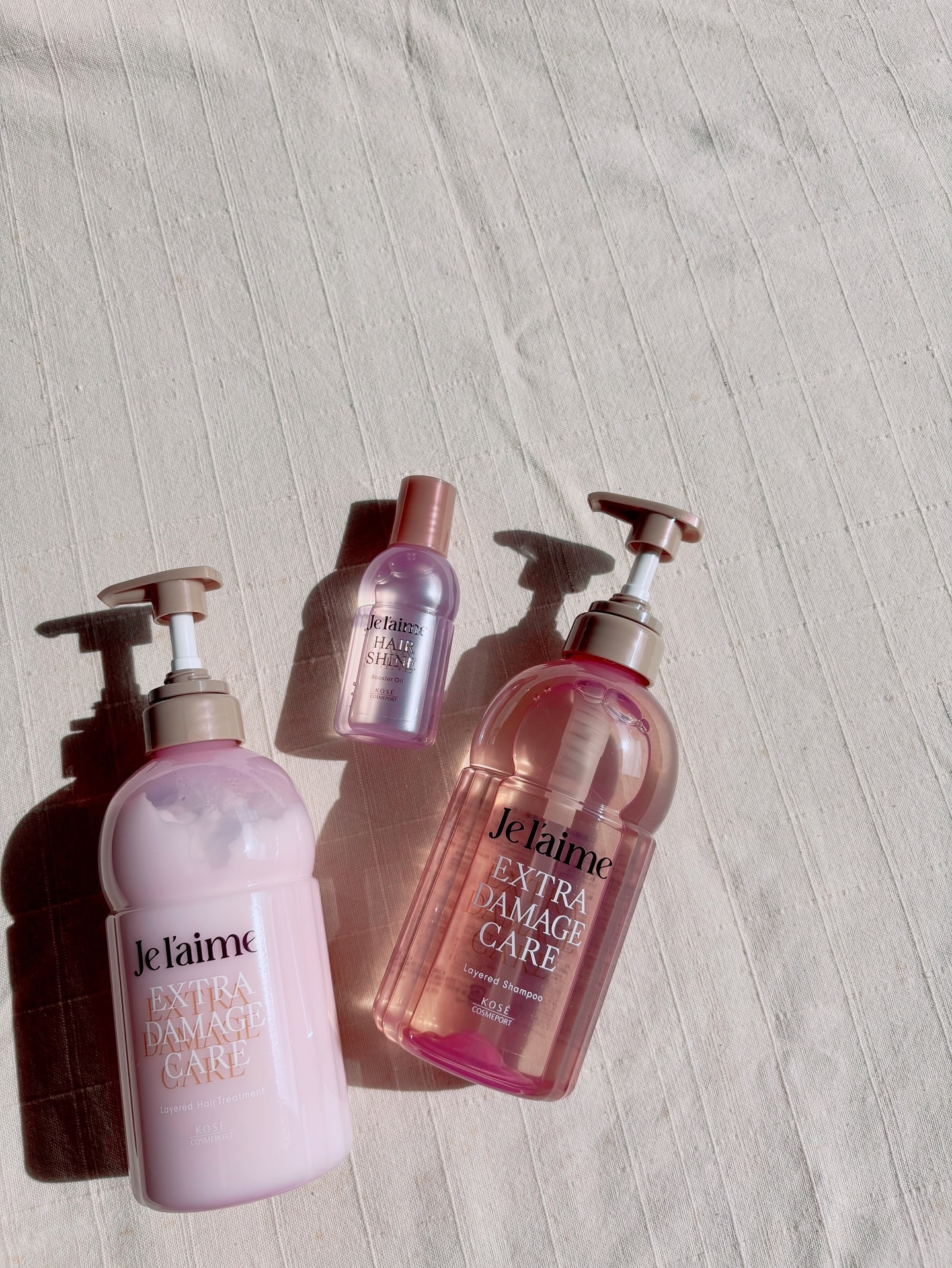 ジュレーム レイヤード シャンプー/ヘアトリートメント （エクストラダメージケア）/Je l'aime/市販シャンプーを使ったクチコミ（1枚目）