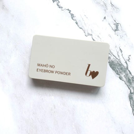 魔法のアイブロウパウダー 01 ベーシックブラウン/b idol/パウダーアイブロウを使ったクチコミ(1枚目)