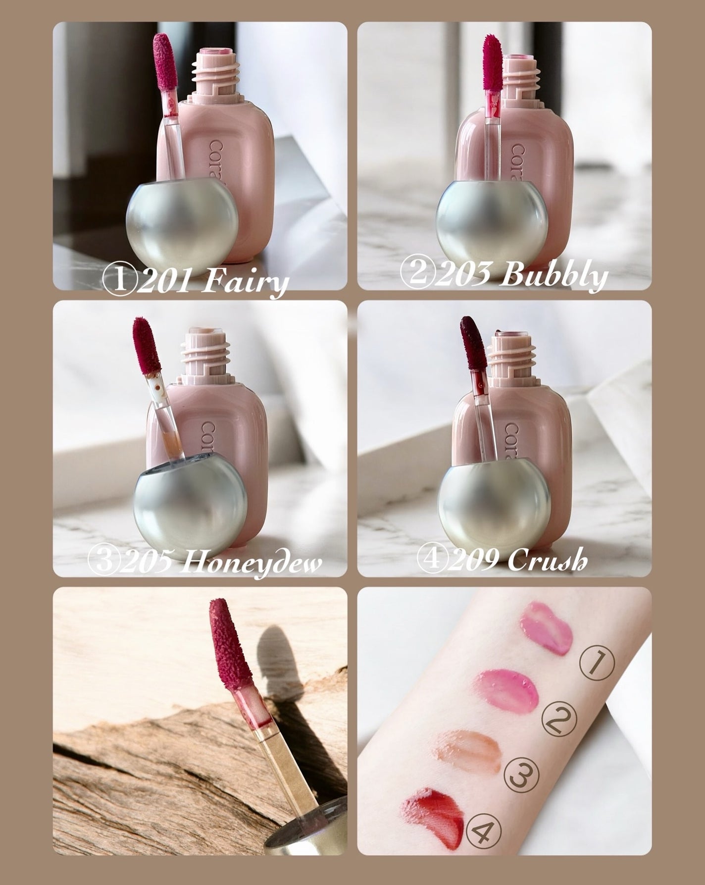 デュー ドロップ ティント/Coralhaze/リップティントを使ったクチコミ(3枚目)