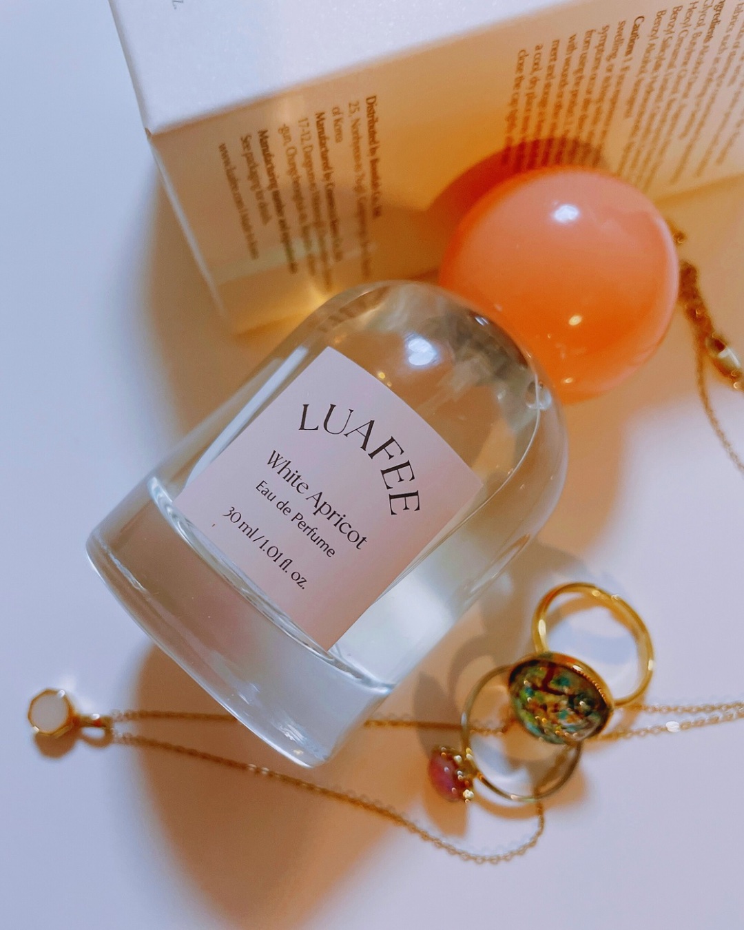ホワイトアプリコット/LUAFEE/香水(レディース)を使ったクチコミ（1枚目）