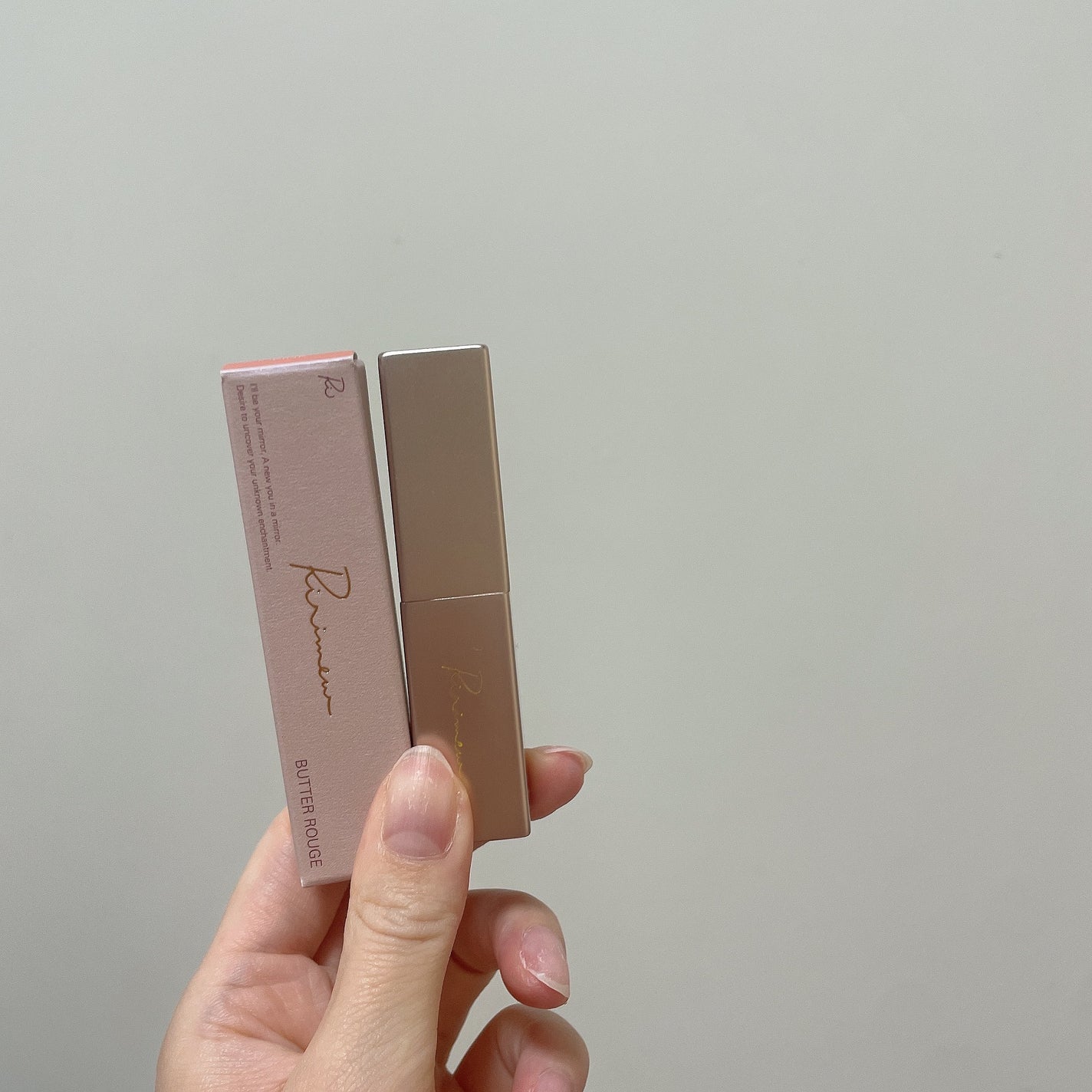 リリミュウ バタールージュ/Ririmew/口紅を使ったクチコミ(1枚目)