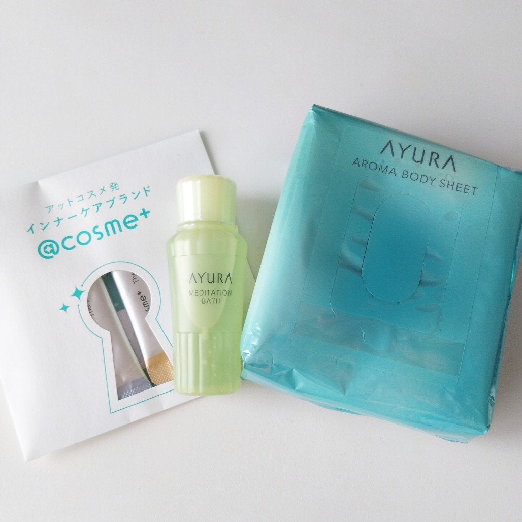 アロマボディシート/AYURA/ボディシートを使ったクチコミ(2枚目)