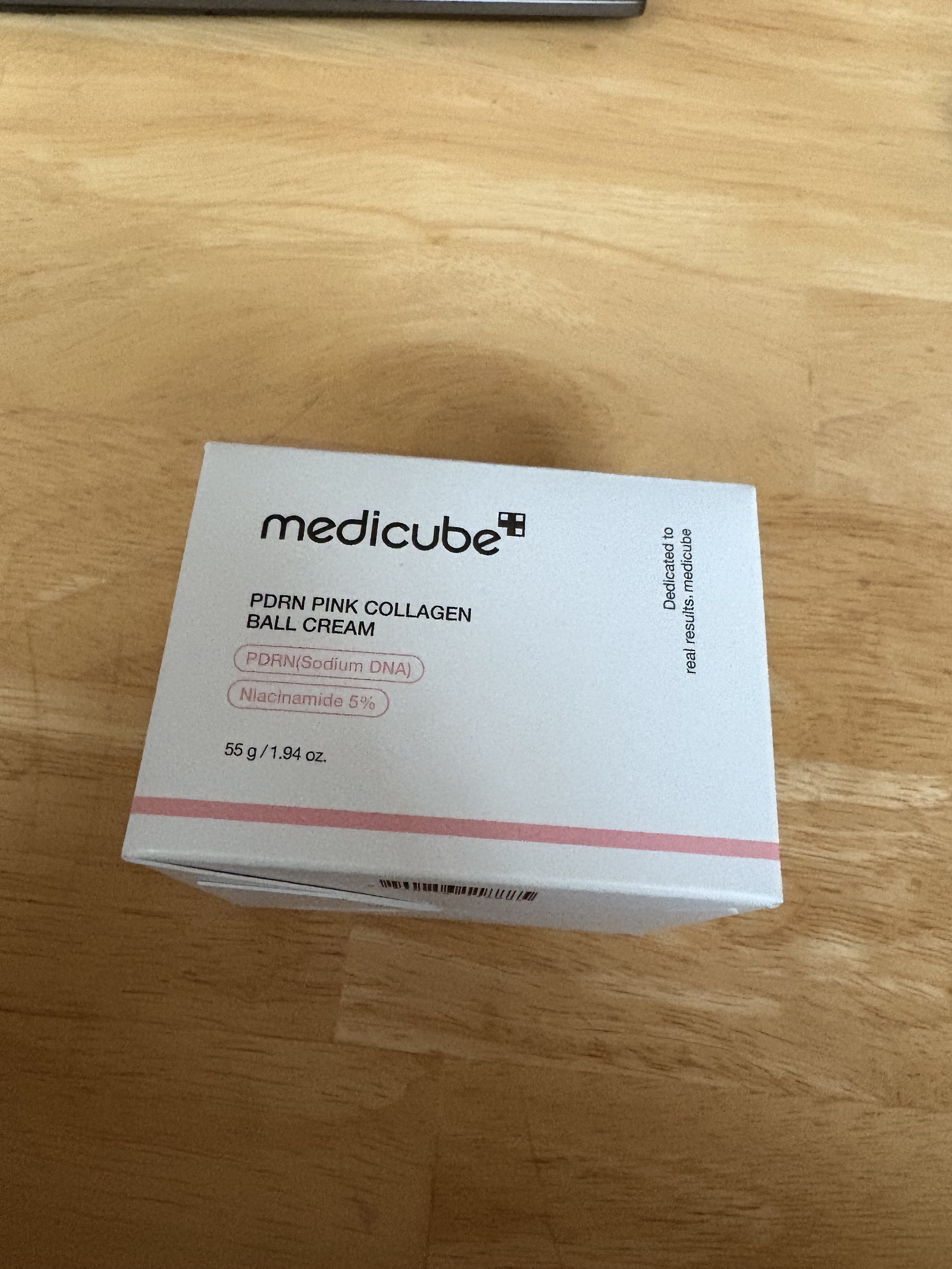 PDRNピンクコラーゲンボールクリーム/MEDICUBE/フェイスクリームを使ったクチコミ（1枚目）