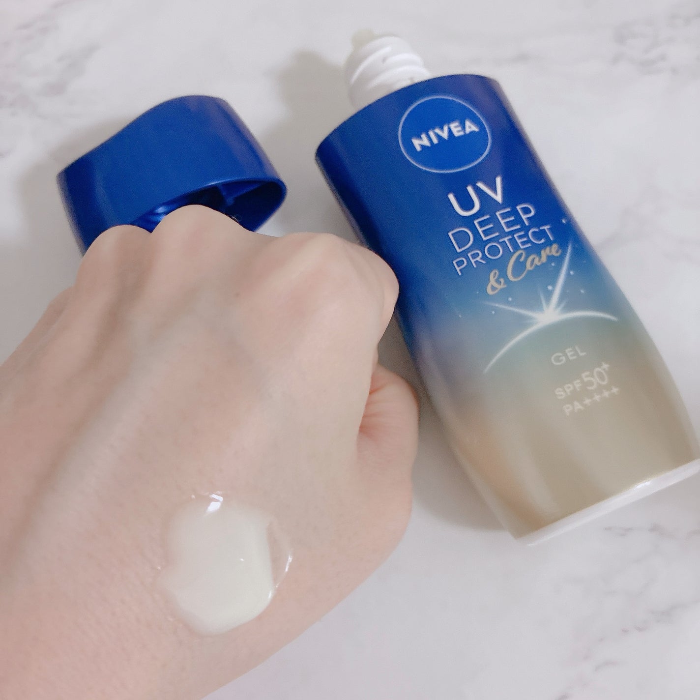 ニベアUV ディープ プロテクト&ケア ジェル/ニベア/日焼け止めジェルを使ったクチコミ(3枚目)