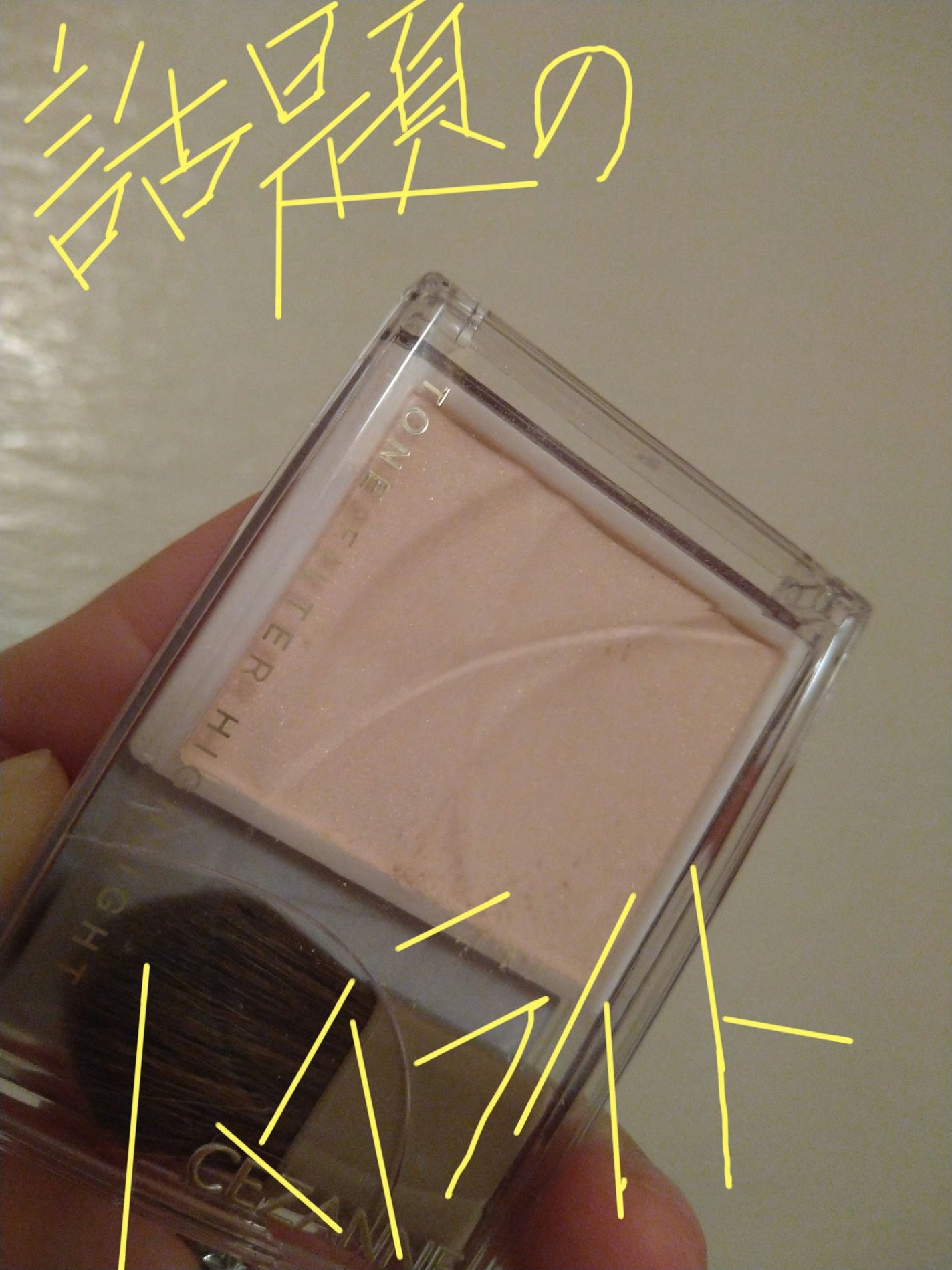 トーンフィルターハイライト/CEZANNE/パウダーハイライトを使ったクチコミ(1枚目)