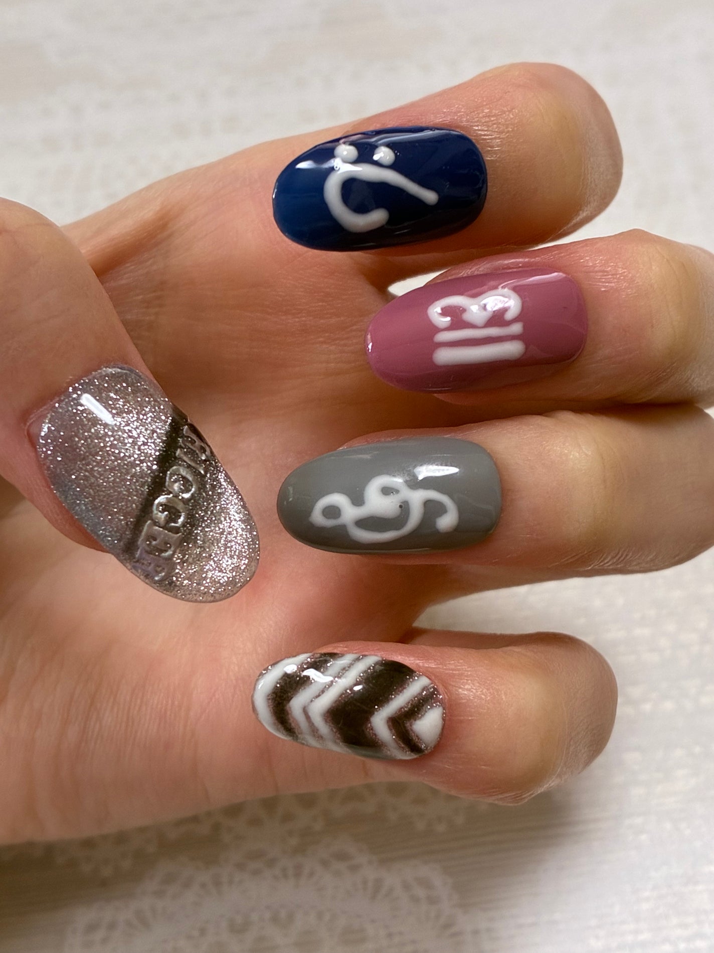 ジェルネイル(ライト対応)/セリア/ジェルネイルを使ったクチコミ(2枚目)