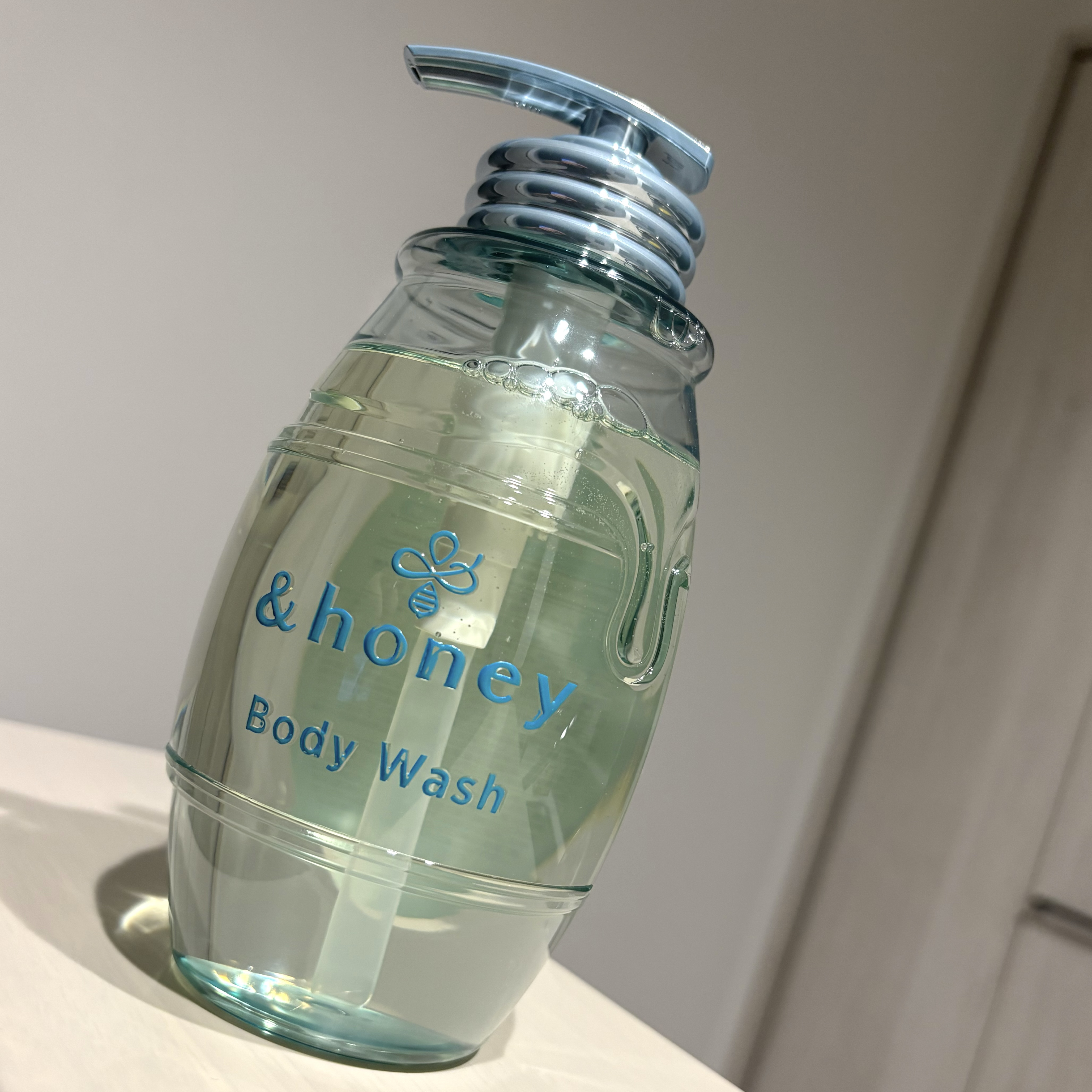 サボンクリア ジェルボディウォッシュ/&honey/ボディソープを使ったクチコミ（1枚目）