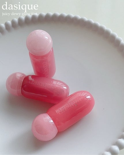 ジューシーデューイグロウティント/dasique/リップティントを使ったクチコミ(5枚目)