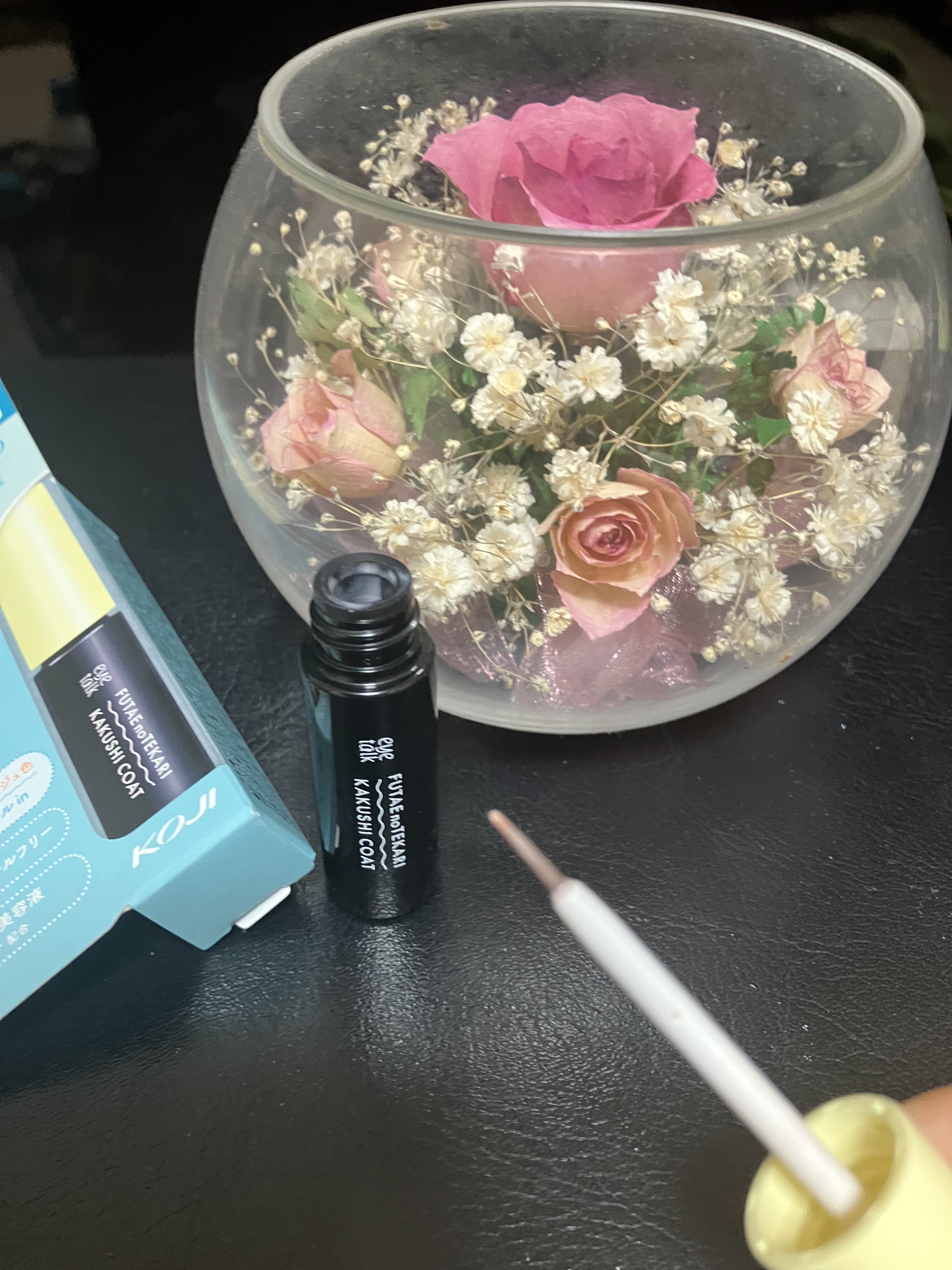 ふたえのテカリ隠しコート/アイトーク/二重まぶた用アイテムを使ったクチコミ（2枚目）