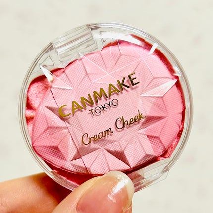 クリームチーク(パールタイプ)/キャンメイク/ジェル・クリームチークを使ったクチコミ(4枚目)