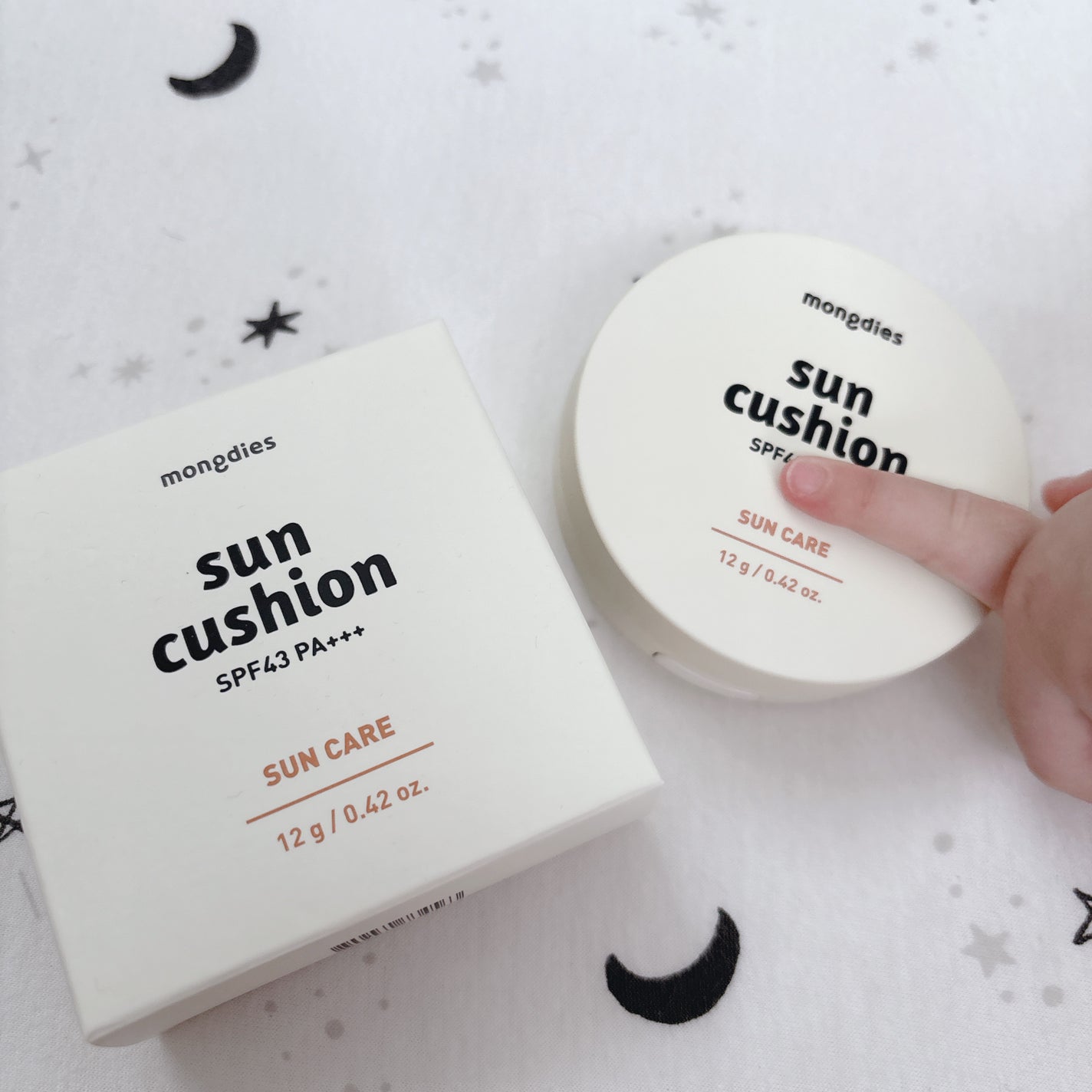 日焼け止めクッション SPF 43 PA+++/モンディエス/日焼け止めローションを使ったクチコミ(1枚目)
