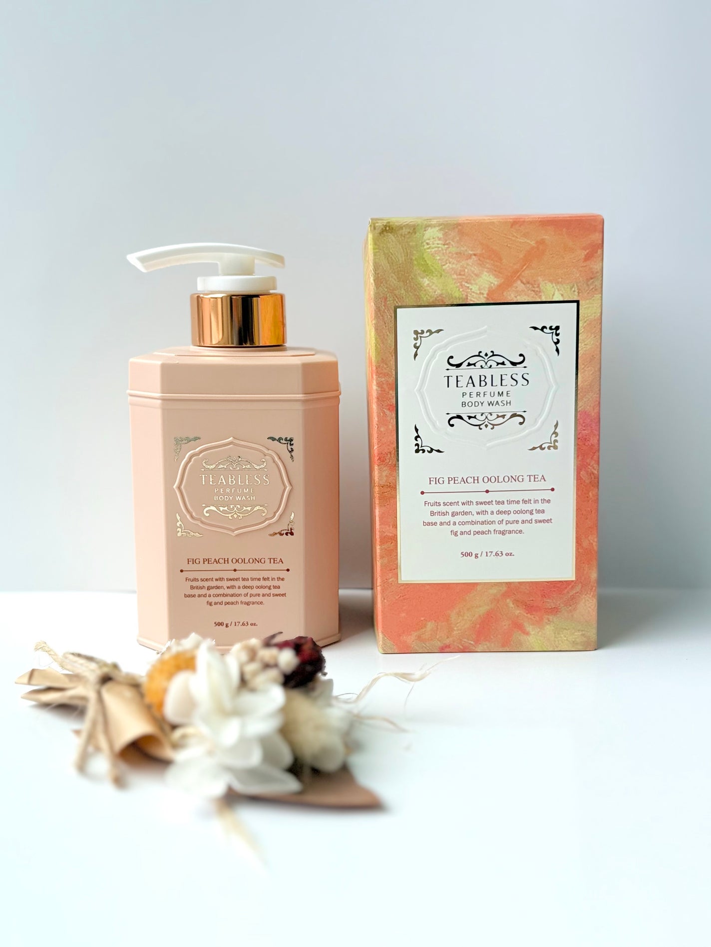 パフュームボディウォッシュ フィグピーチウーロンティー/TEABLESS/ボディソープを使ったクチコミ(2枚目)