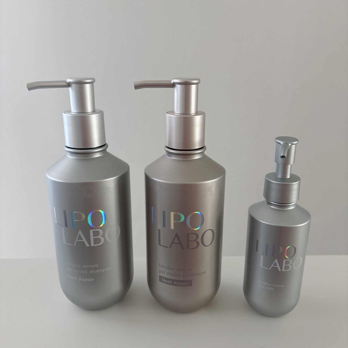 リポ ラボ ケラチンセラム ジェルモイスト シャンプー /トリートメントスリークリペア*/LIPO LABO/市販シャンプーを使ったクチコミ(2枚目)