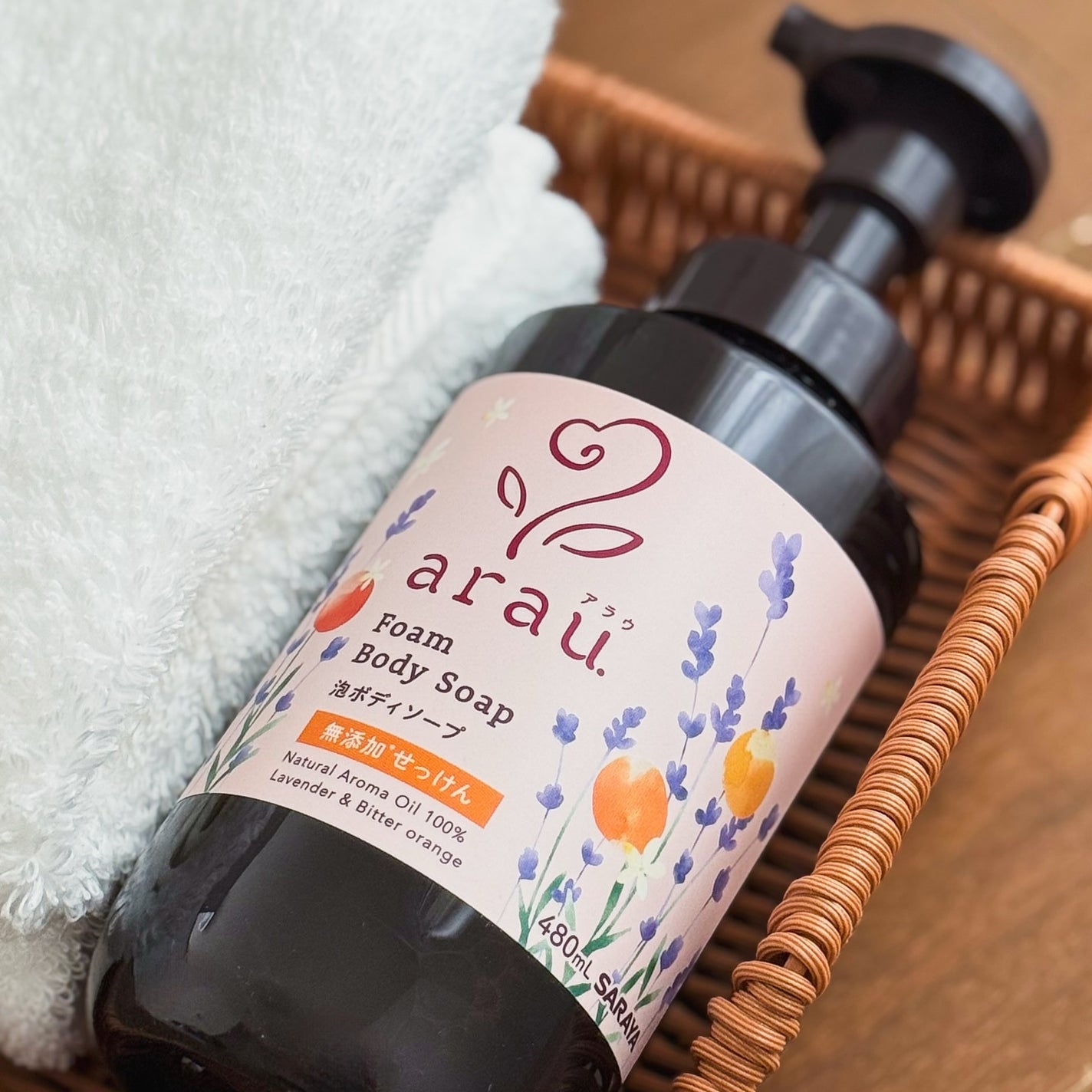 泡ボディソープ/arau.(アラウ)/ボディソープを使ったクチコミ(1枚目)