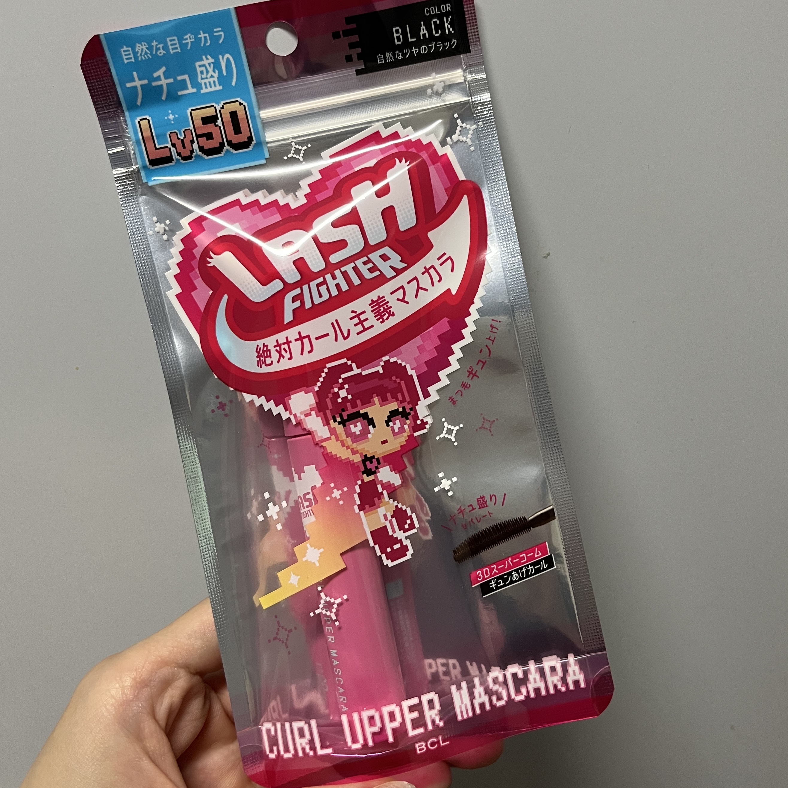 ラッシュファイター　カールアッパーマスカラ　Lv50/ラッシュファイター/マスカラを使ったクチコミ（1枚目）