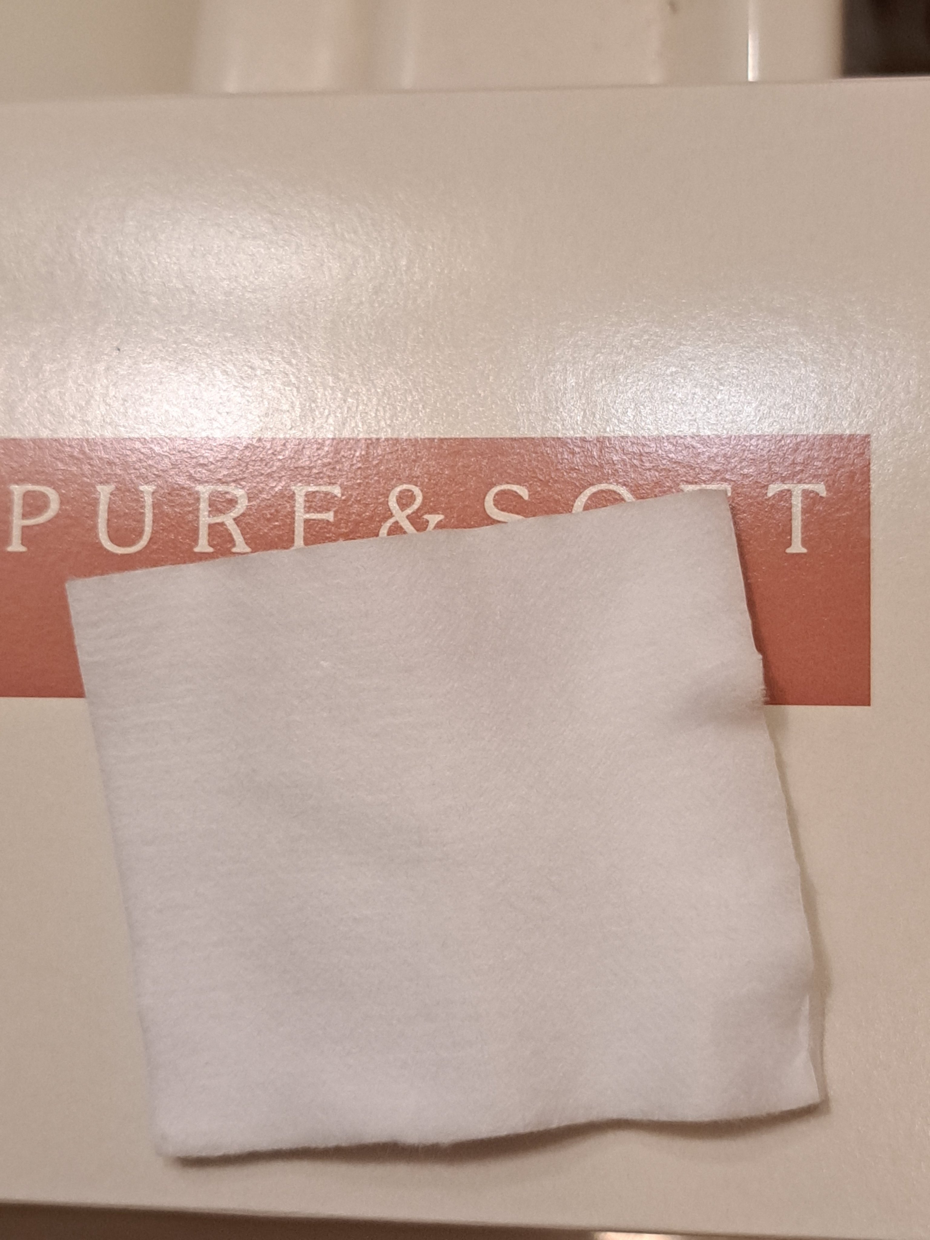 ピュア＆ソフトコットン/コーセー/コットンを使ったクチコミ（2枚目）