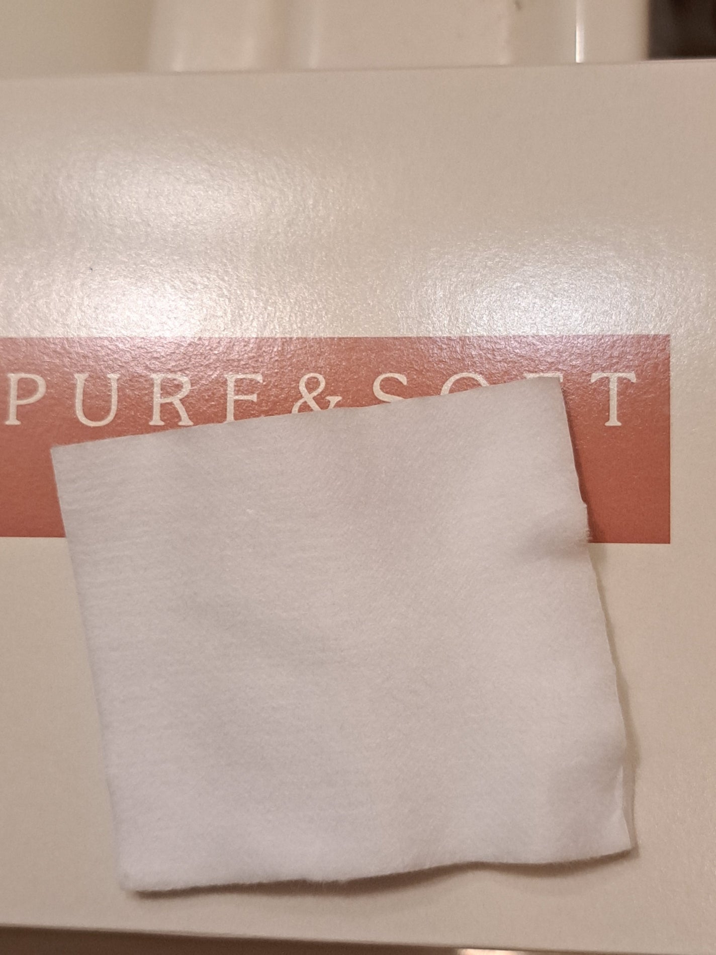 ピュア&ソフトコットン/コーセー/コットンを使ったクチコミ(2枚目)