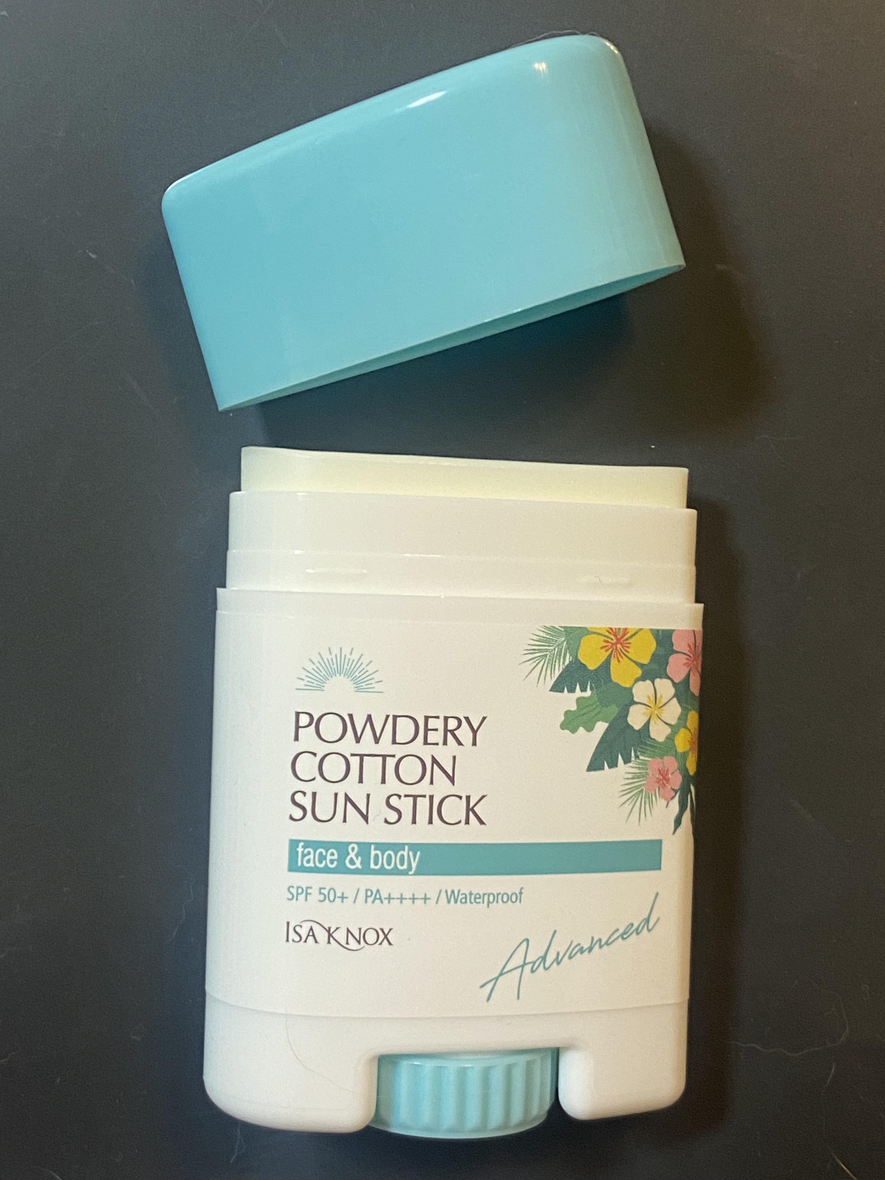 パウダリーコットン サンスティック/ISAKNOX(イザノックス)/日焼け止め・UVケアを使ったクチコミ（1枚目）