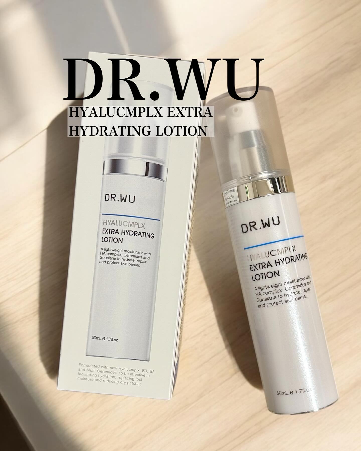 HYALUCMPLX EXTRA HYDRATING LOTION/DR.WU/乳液を使ったクチコミ（1枚目）