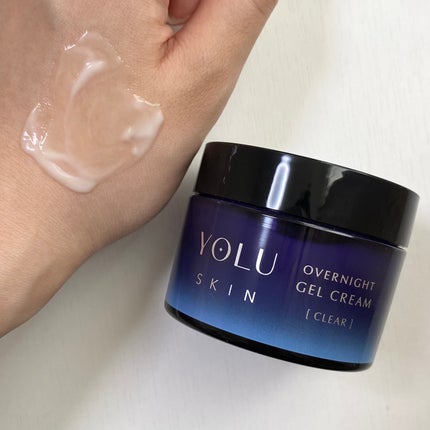 ヨル スキン オーバーナイトジェルクリーム クリア/YOLU/フェイスクリームを使ったクチコミ(4枚目)
