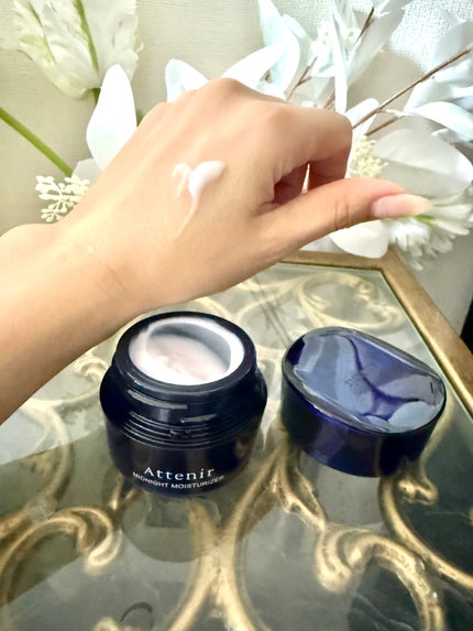 アテニア ミッドナイトモイスチャライザー/アテニア/フェイスクリームを使ったクチコミ(4枚目)